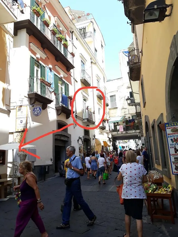 ** Gasthof Hotel Amalfi Casa Angelina Italien